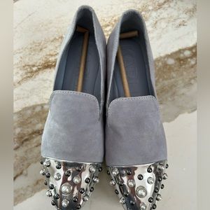Karl Lagerfeld Paris' chunky slip-on loafers